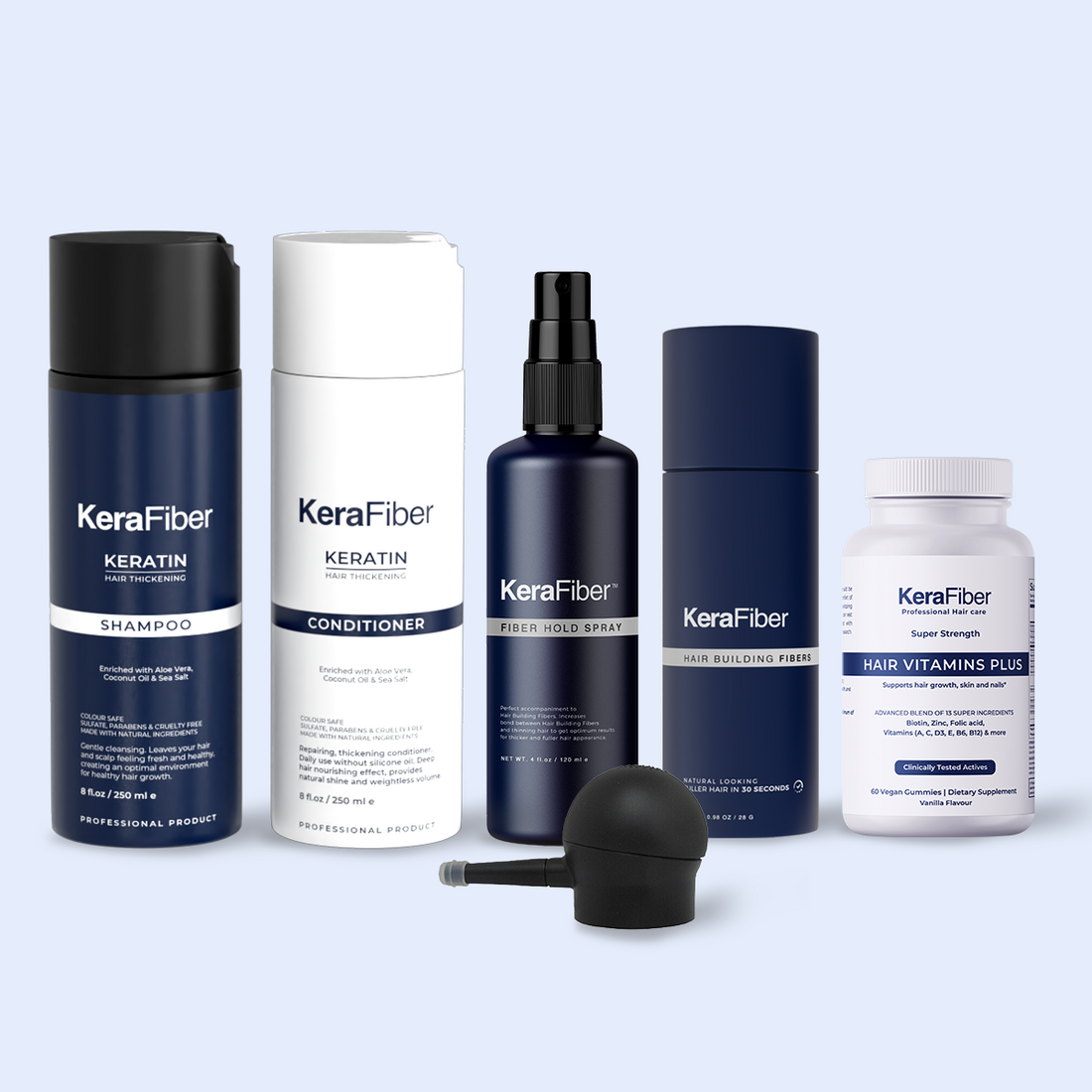 Hair Transformation Bundle - KeraFiber UK
