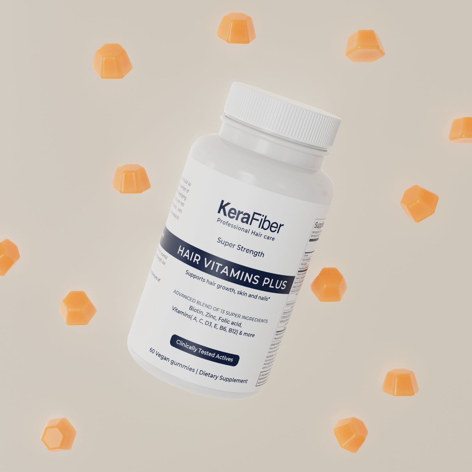 Hair Vitamins Plus - KeraFiber UK