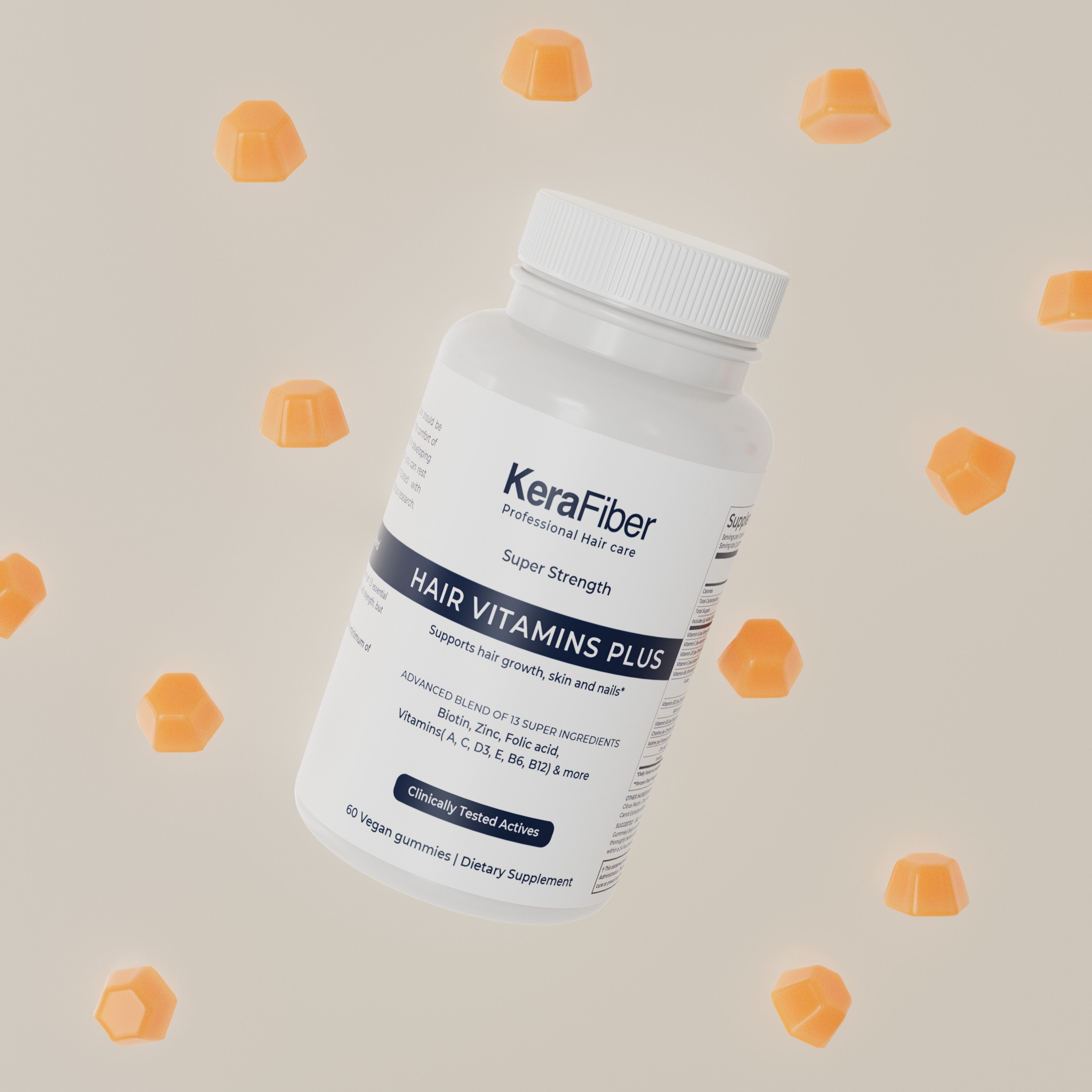 Hair Vitamins Plus - KeraFiber UK